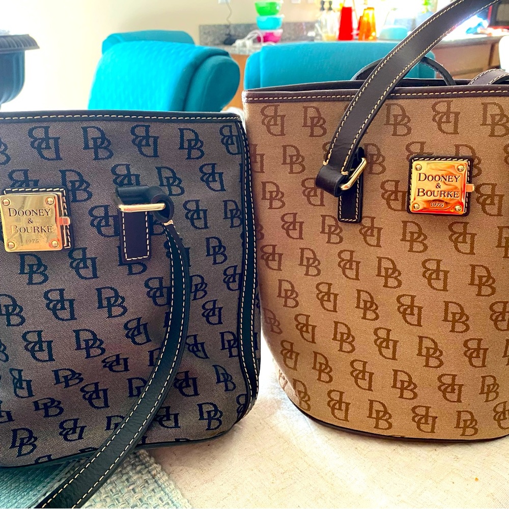 Dooney and Bourke purses. Selling both together. In great condition.